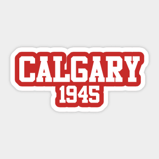 Calgary 1945 Sticker